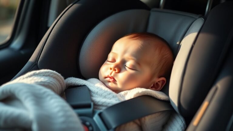 can baby sleep in car seat