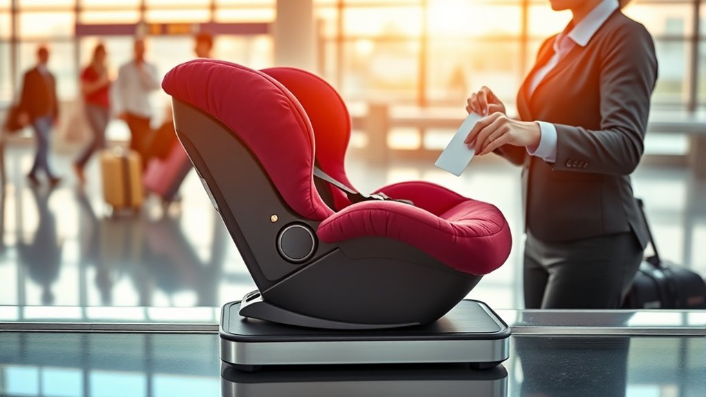 can you gate check car seat