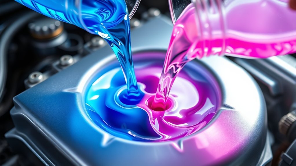 can you mix coolant colors