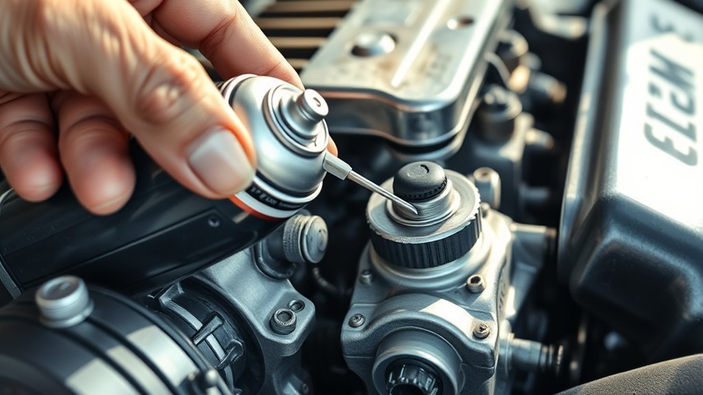 can you use carburetor cleaner