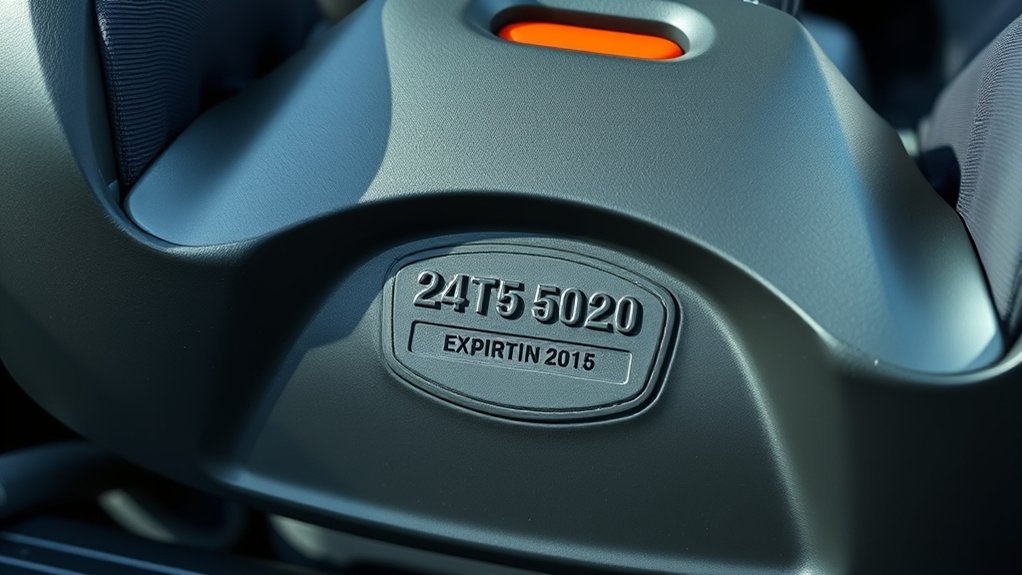 car seat expiration date location
