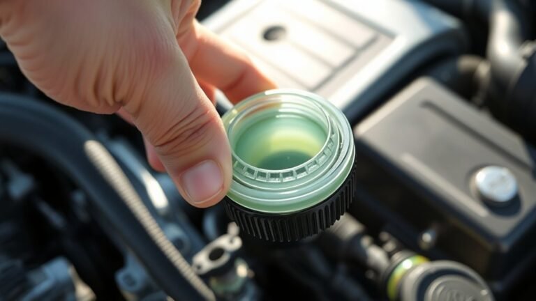 check engine coolant level