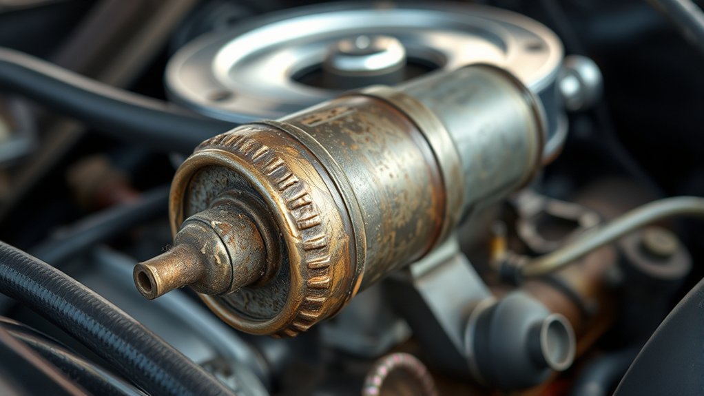 clogged mustang fuel filter pressure loss