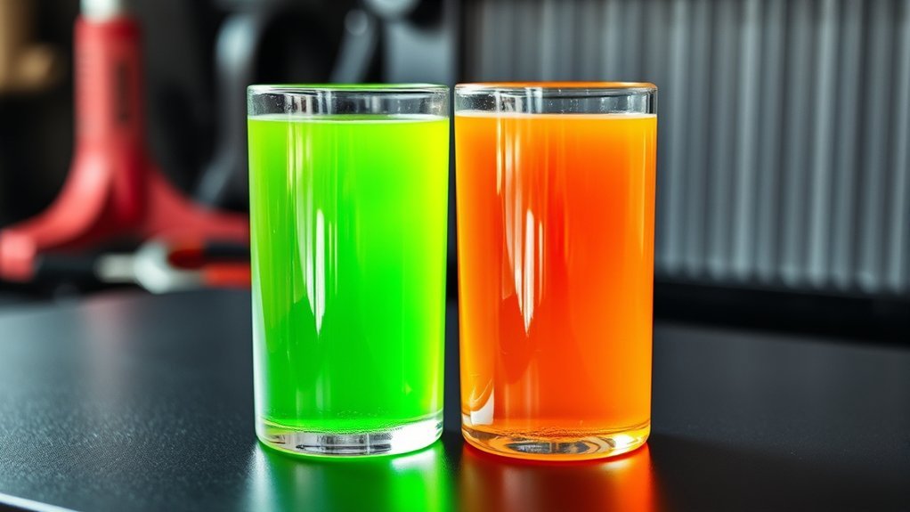 difference between antifreeze and coolant