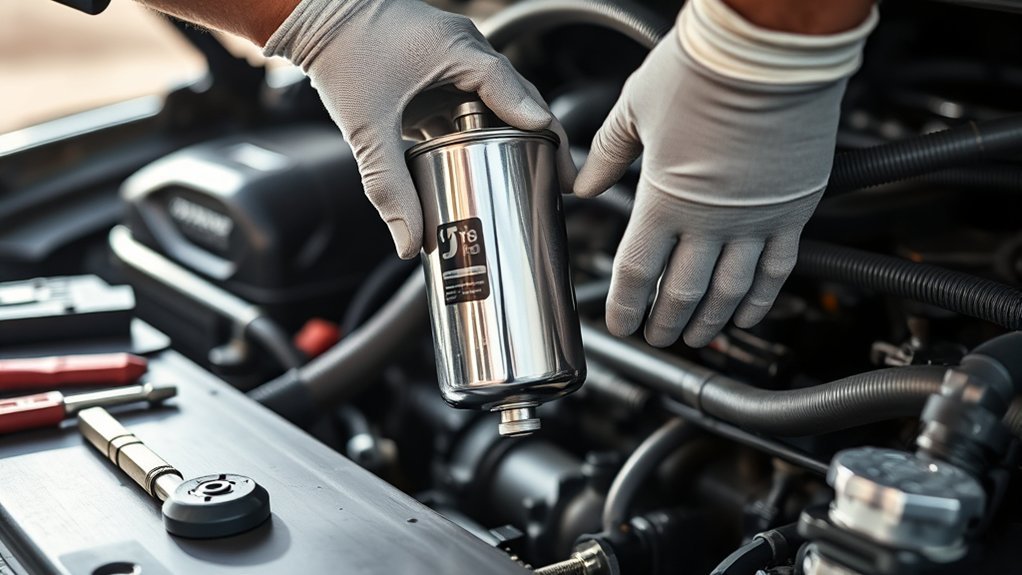 duralast ff831dl fuel filter installation