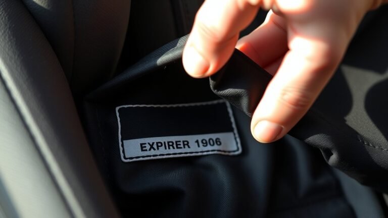 expiration date on car seat info
