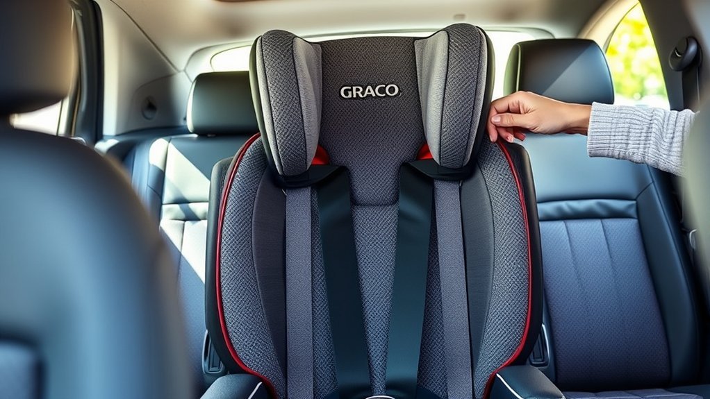 graco car seat booster conversion