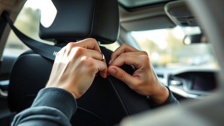 how to adjust car seat belts