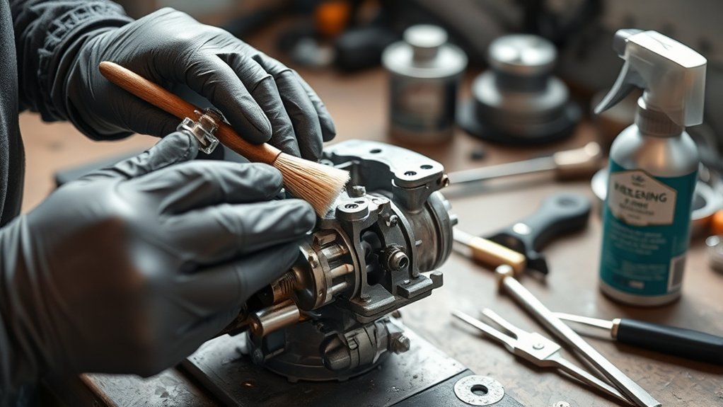 how to clean a carburetor