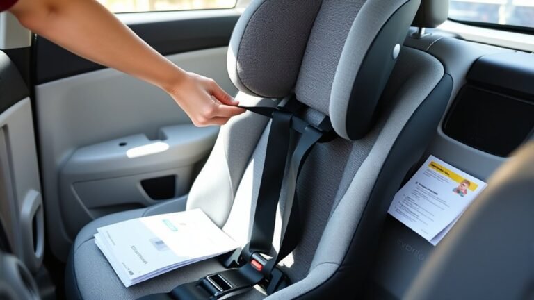 how to install evenflo seat