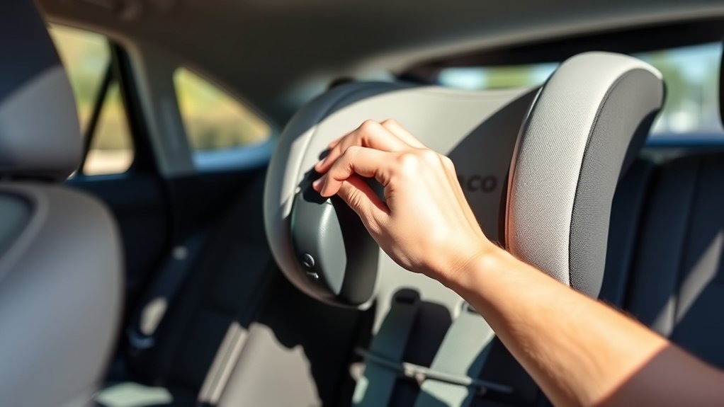 how to recline graco car seat