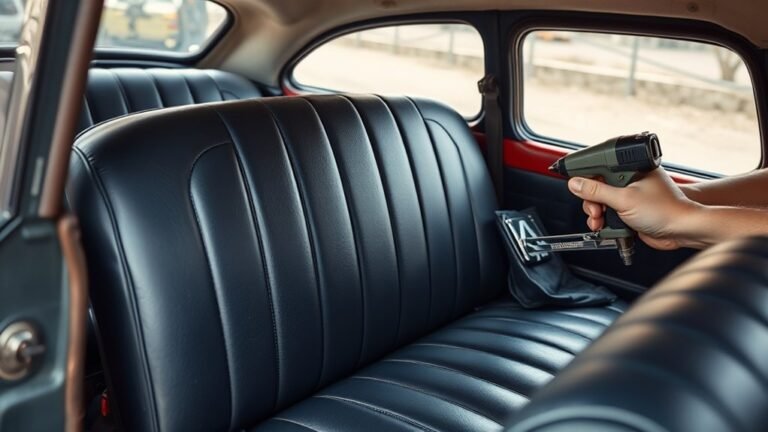 how to reupholster car seat