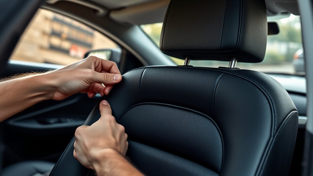 installing car seat covers correctly and safely