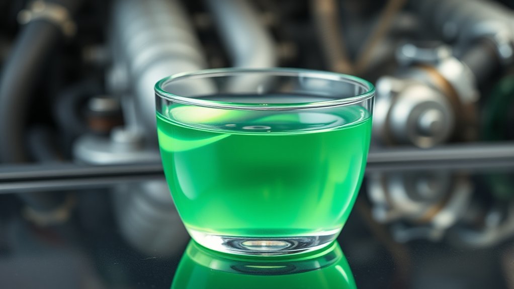 odor of antifreeze coolant