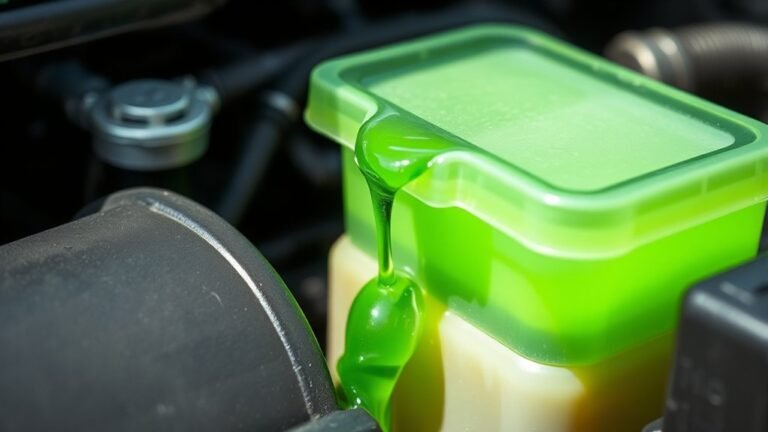 overfilling coolant causes leaks and damage