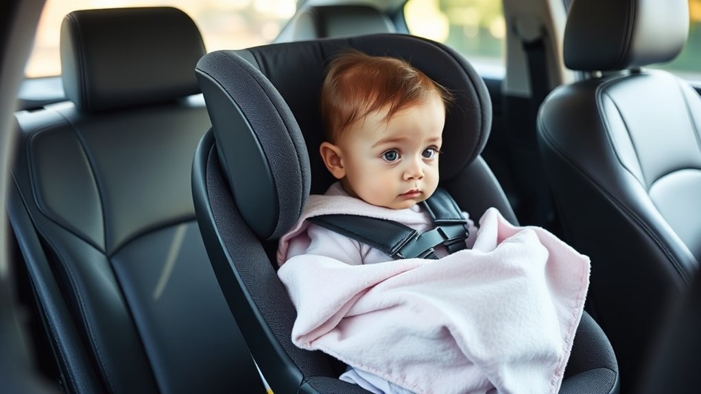 rear facing child seat duration guidelines