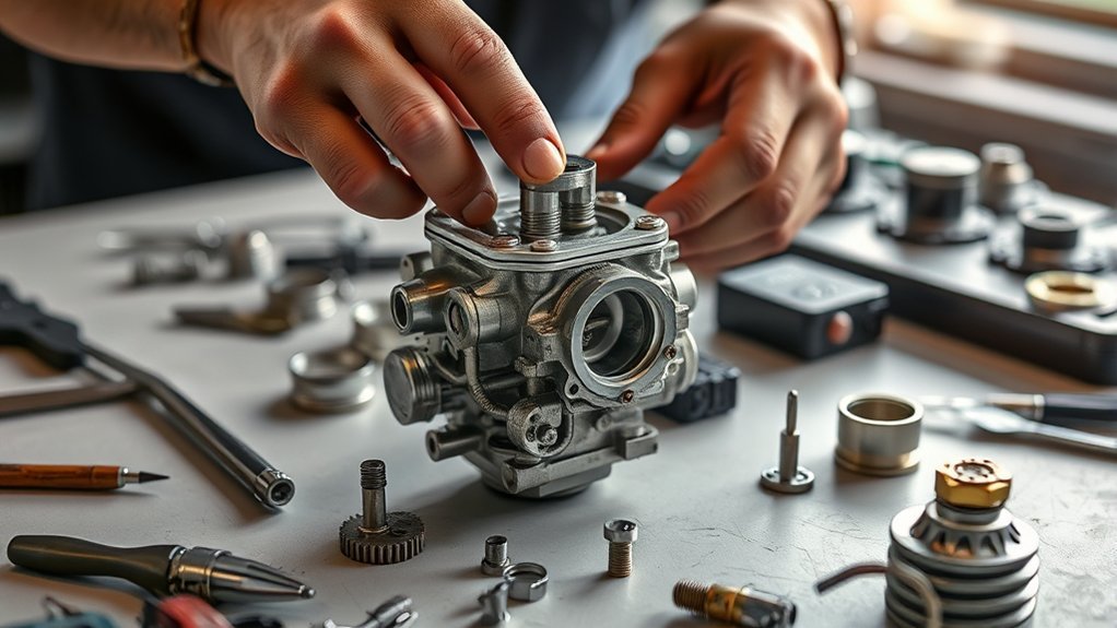 rebuild a carburetor instructions