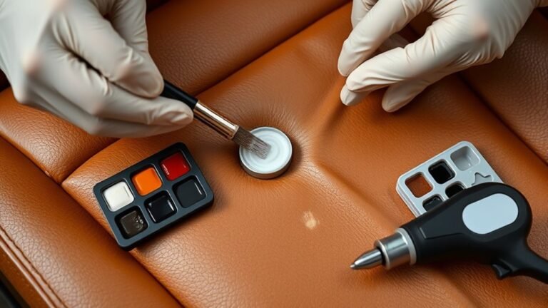 repair cigarette burn in car seat