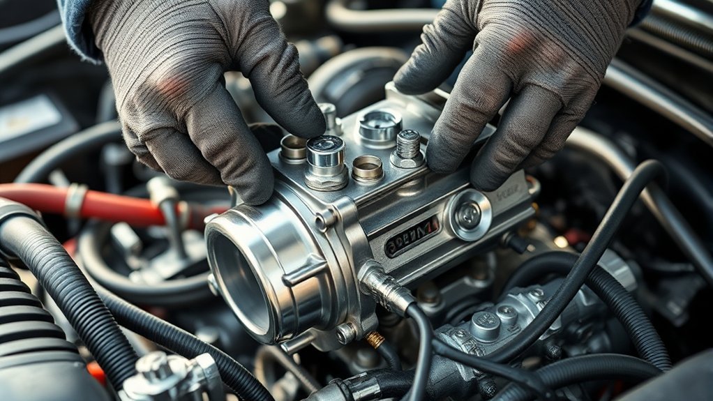 replacing a carburetor procedure