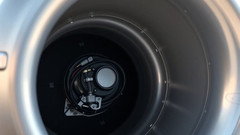 aircraft landing gear housing structure details