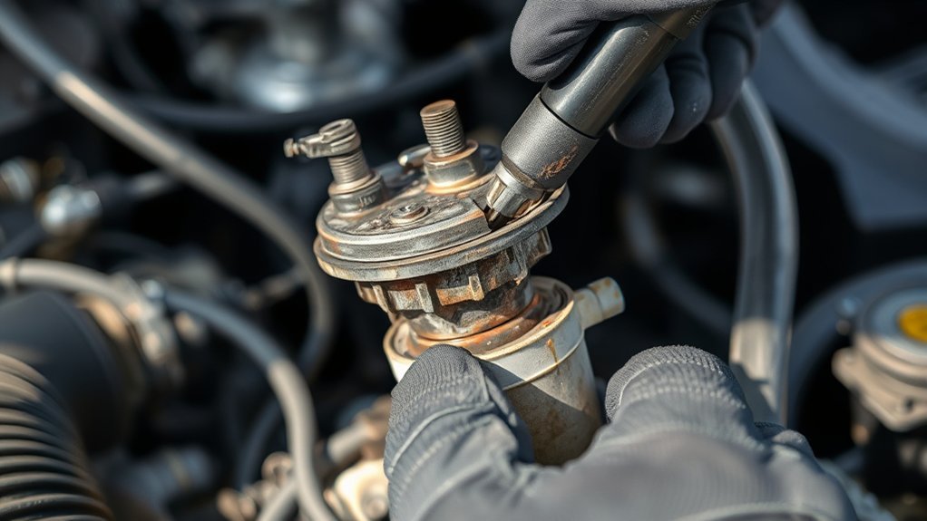 bad fuel pump causing misfire