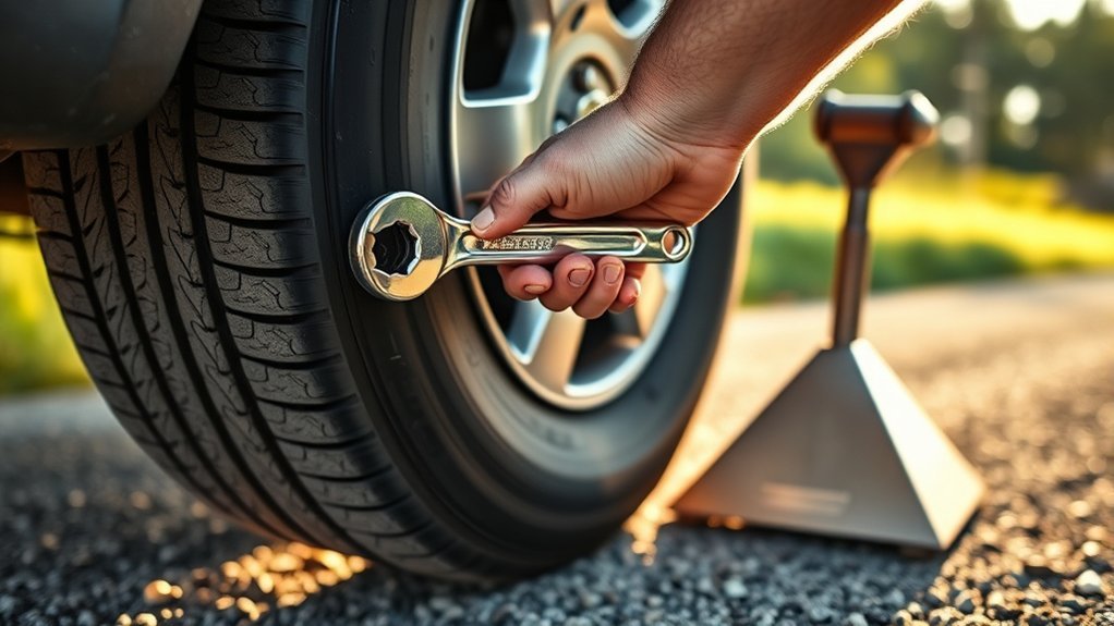 changing a tire procedure steps