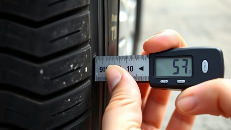 check tire tread depth regularly