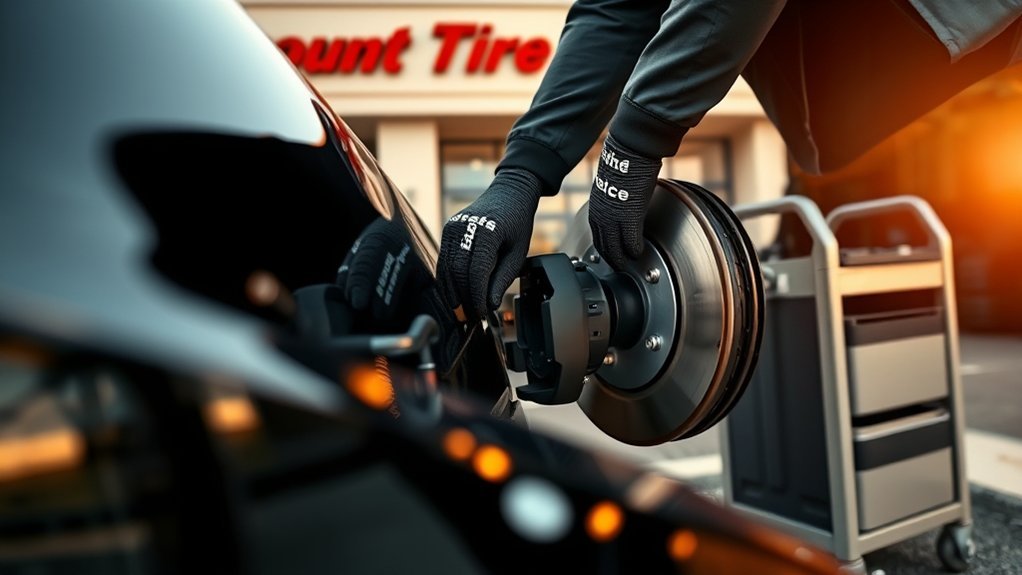 discount tire brake services