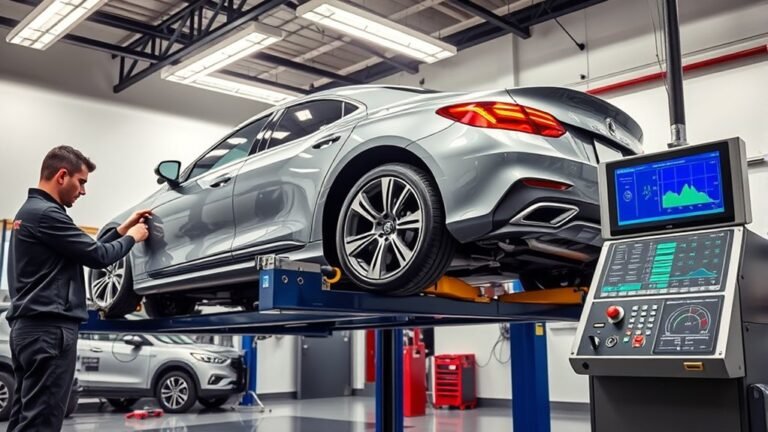 estimated wheel alignment duration time
