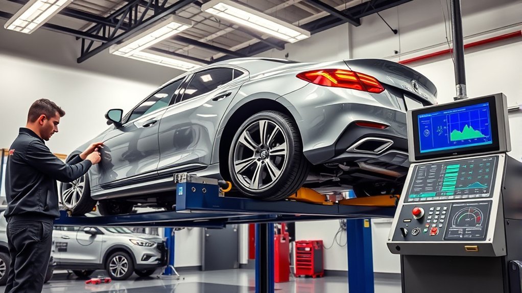 estimated wheel alignment duration time
