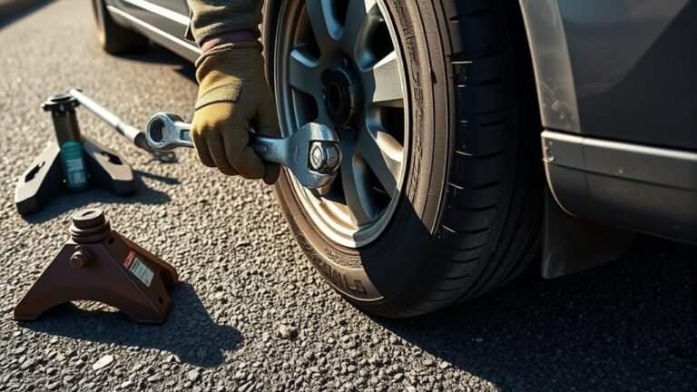 fixing a flat tire guide