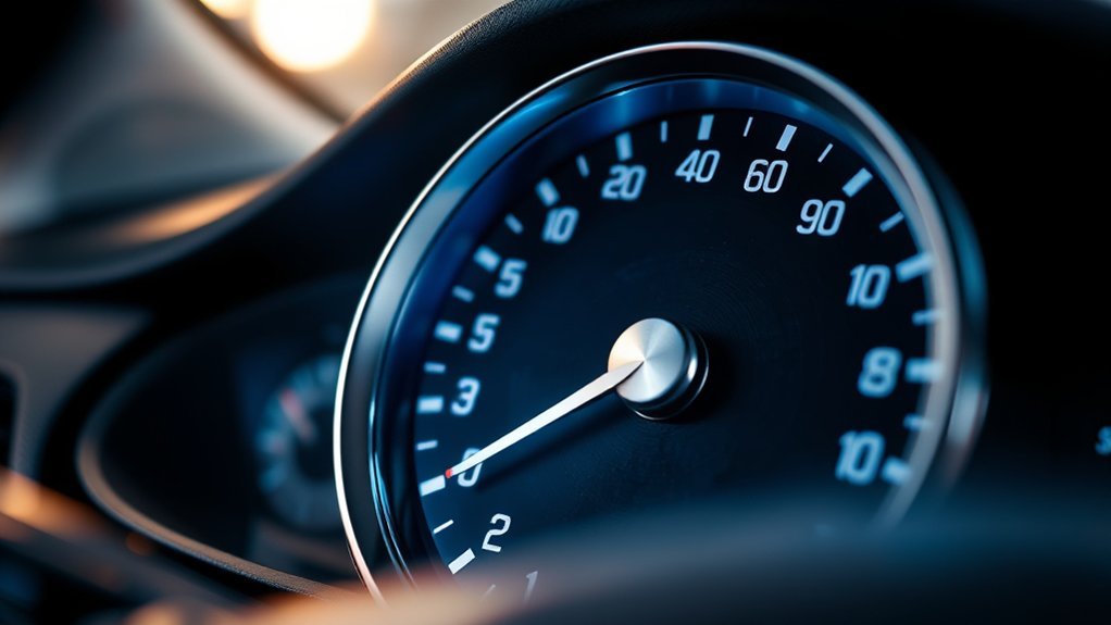 fuel gauges indicate remaining fuel level