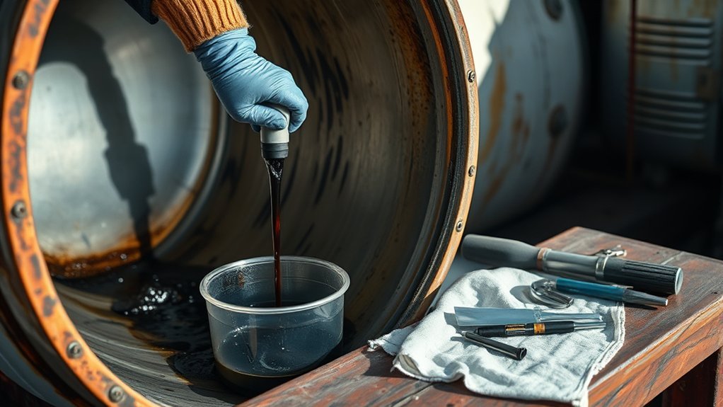 how to clean a fuel tank
