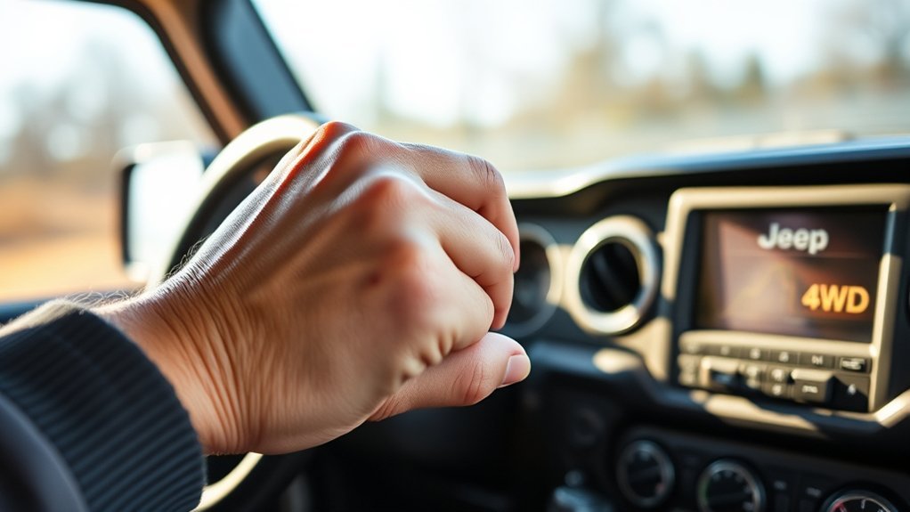 how to engage four wheel drive