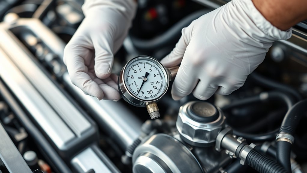 how to measure fuel pressure
