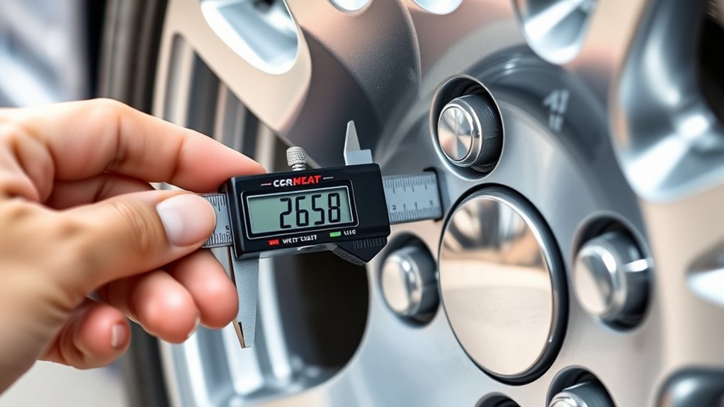 how to measure wheel offset