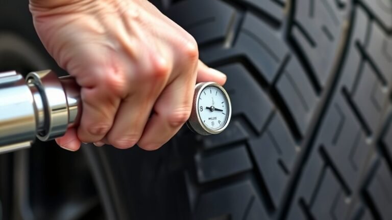 inflate a car tire properly