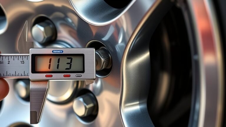 measuring wheel bolt pattern