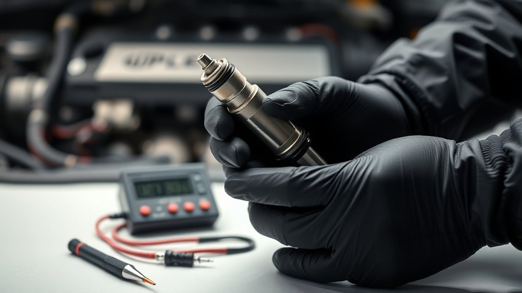 testing fuel injectors procedure