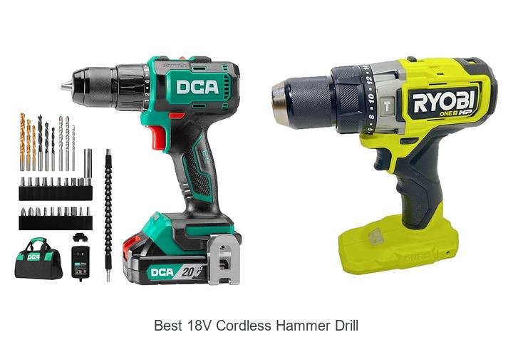 Top 13 Best 18V Cordless Hammer Drill You Can’t Miss