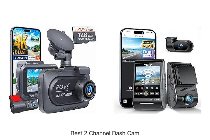 Top 13 Best 2 Channel Dash Cam That Will Blow Your Mind