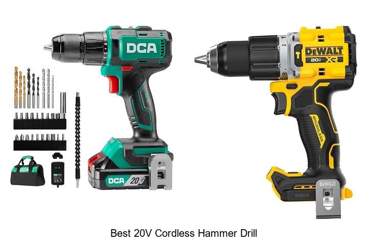 Top 13 Best 20V Cordless Hammer Drill You Must Own Now