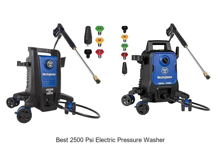 Top 13 Best 2500 PSI Electric Pressure Washer That Will Shock You