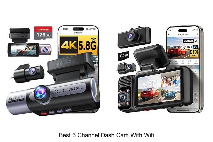Top 13 Best 3 Channel Dash Cam With WiFi You Can’t Miss!