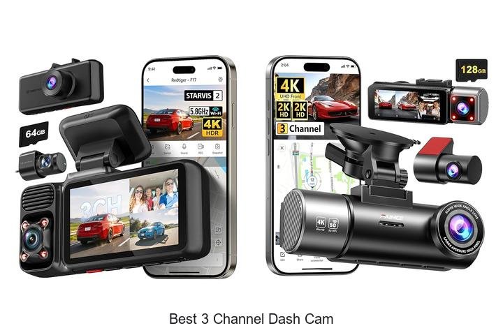 Top 13 Best 3 Channel Dash Cam That Will Blow Your Mind