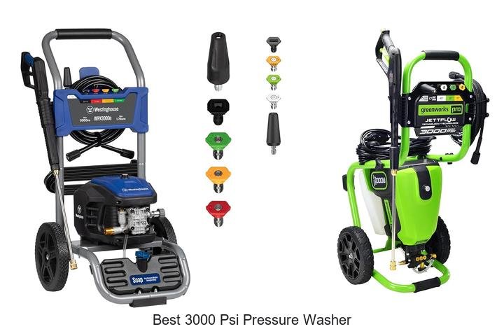 Top 13 Best 3000 PSI Pressure Washer You Can’t Miss