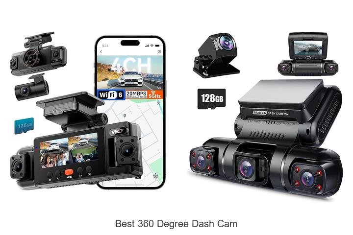 Top 13 Best 360 Degree Dash Cam You Can’t Miss Today