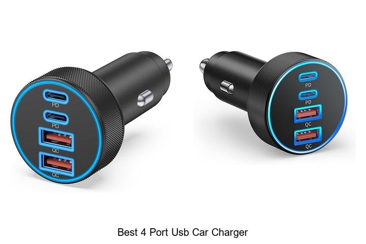 Top 13 Best 4 Port USB Car Charger You Can’t Miss!
