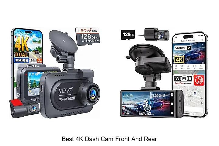 Top 13 Best 4K Dash Cam Front and Rear You Can’t Miss!