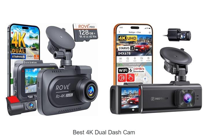 Top 13 Best 4K Dual Dash Cam That Will Blow Your Mind!